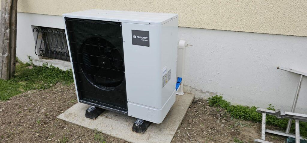 Installation d'une pompe à Chaleur en remplacement d'une chaudière fioul à Romilly Sur Seine dans l'Aube