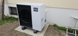 Installation d'une pompe à Chaleur en remplacement d'une chaudière fioul à Romilly Sur Seine dans l'Aube